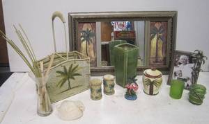 lot 53 image: Tropical Themed Home Decor
