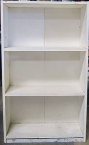 lot 61 image: White Wood Shelf