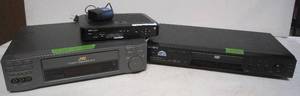 lot 104 image: DVD, VCR and AT&T U-verse
