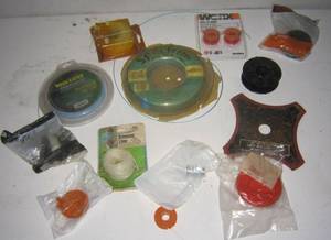 lot 177 image: line trimmer line and parts