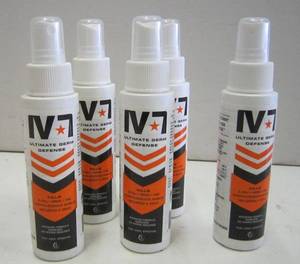 lot 156 image: 5 Bottles of IV-7 Ultimate Germ Defense
