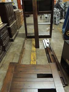 lot 594 image: Canyon furniture loft bed twin size batch#072911 model #19B-739