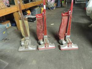 lot 646 image: 2 Kirby classic III requires bags both red and Brown Kirby Classic II All unknown working condition