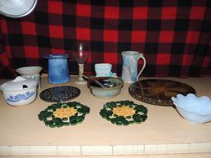 lot 518 image: PUNCH CUPS,  CORRELLE, DECORATIVE PLATES  AND MORE