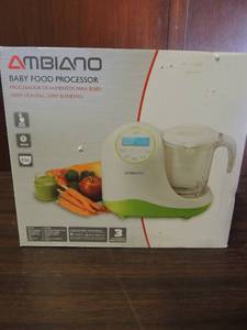 lot 698 image: Ambiano  baby food processor