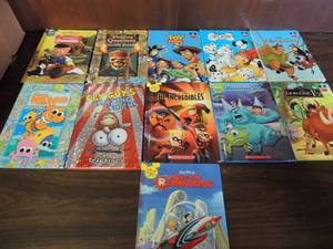 lot 709 image: 11 Disney Pixar books, Monster Inc. 102 Dalmatians, finding Nemo, Toy story 2 and more