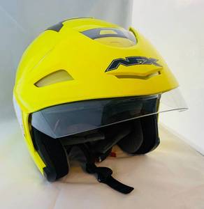 lot 98 image: Yellow Motorcycle Helment
