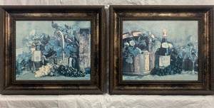lot 131 image: Vintage Wine Art