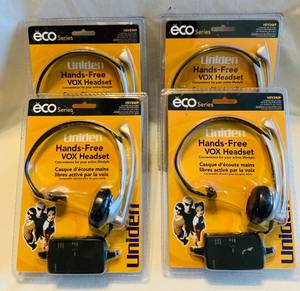 lot 141 image: Uniden Hands Free VOX Headset