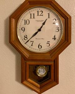 lot 152 image: Sterling and Noble Regulator Clock