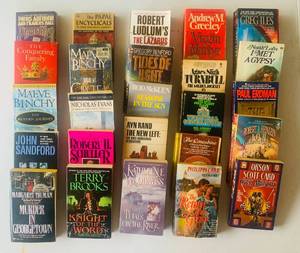 lot 168 image: Paperback books Lot #9