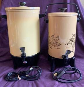 lot 210 image: Large Coffee or tea makers