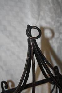 lot 38 image: Rod Iron Wall Sconce