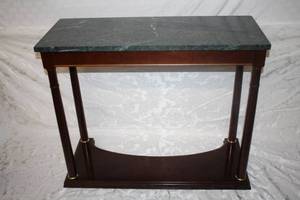 lot 42 image: Entryway Table with Marble top
