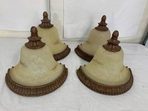 lot 58 image: Set of 4 wall lights