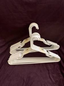 lot 89 image: Plastic Hangers