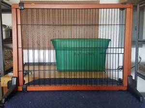 lot 24 image: ADJUSTABLE WOOD GATE MODEL #2868PM