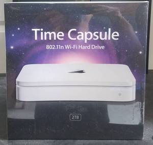 lot 31 image: APPLE TIME CAPSULE 2TB WI-FI HARD DRIVE (NEW IN BOX)