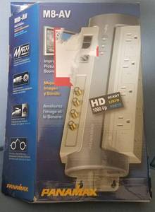 lot 32 image: PANAMAX POWER SURGE MODEL M8-AV (NEW IN BOX)
