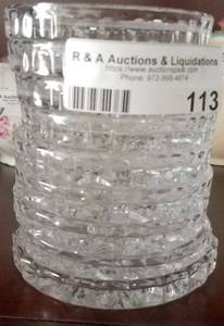 lot 113 image: LOT OF CRYSTAL COASTERS