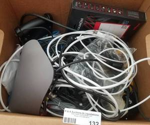 lot 132 image: LOT OF CABLES AND MORE