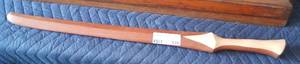 lot 135 image: WOODEN SWORD