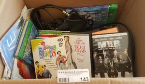 lot 143 image: LOT OF BOOKS, MOVIES, AND MORE