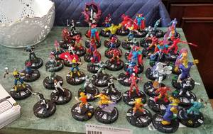 lot 144 image: LOT OF ACTION FIGURE MINIATURES