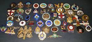 lot 97 image: COLLECTION OF LAPEL PINS