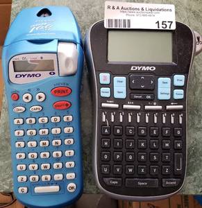 lot 157 image: LOT OF DYMO LABEL PRINTERS