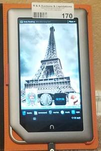 lot 170 image: BARNES AND NOBLE NOOK MODEL BNT-V250 (SEE PICTURES)