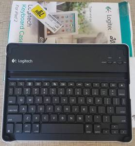 lot 205 image: LOGITECH KEYBOARD CASE FOR iPAD (NEW)