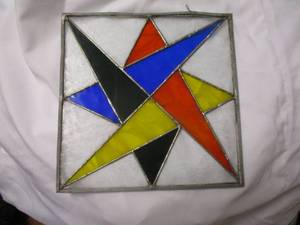 lot 27 image: Stained Glass Window Art
