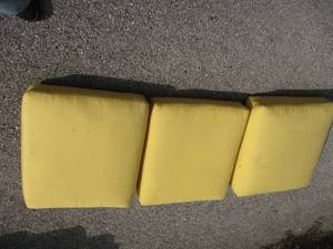 lot 76 image: 3-Lounge Cushions Set