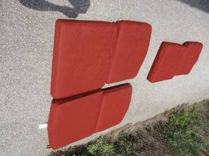 lot 80 image: 6-Lounge Cushions, 3-2 Lot Sets-Sunbrella