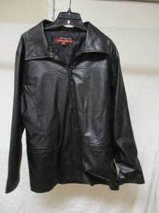 lot 65 image: Jennyfer J. Light Weight Leather Jacket