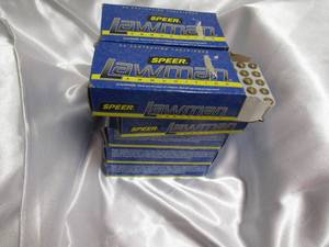 lot 76 image: 10-Box of 50-Count  Ea. Luger Speer 9-mm Brass Shells