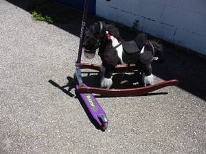 lot 45 image: 2-Kids Riding Toys