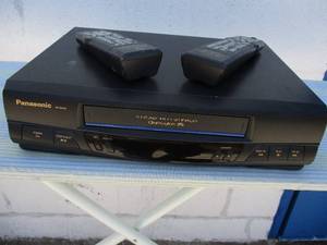 lot 50 image: Panasonic Model PV-9450, 4-Head HiFi Stereo-Omnivision VHS, With 2-Remotes