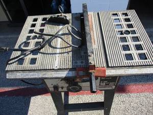 lot 120 image: Ohio Forge 3-Hp, 10 Table Saw