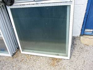 lot 116 image: Lot Of 5-Glass Windows-Great For Crafting