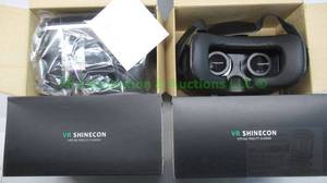 lot 2 image: New VR Shinecon virtual realty glasses, 2 pair