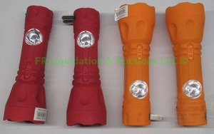 lot 13 image: New rechargeable dual function LED flashlight, 4 total