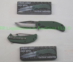 lot 19 image: New Kentucky cutlery tactical lockblade knife, 2 total