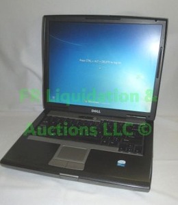 lot 53 image: Dell Latitude D520 laptop with Windows 7 OS plus carry case
