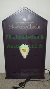 lot 76 image: Flowers of Light multi outlet night light display
