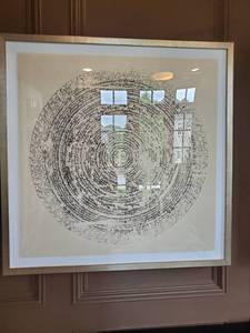 lot 5 image: Framed Giclee on Paper Mandala 2