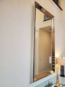 lot 20 image: Large Mirror-Framed Beveled Mirror
