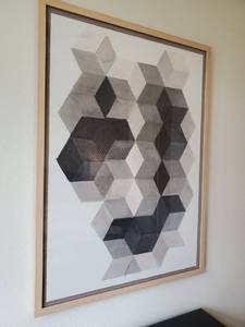 lot 63 image: Framed Print on Paper Perimeter Study
