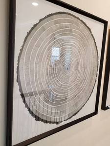lot 216 image: Framed & Signed Art by Sandrine Pelissier Time Lines 3